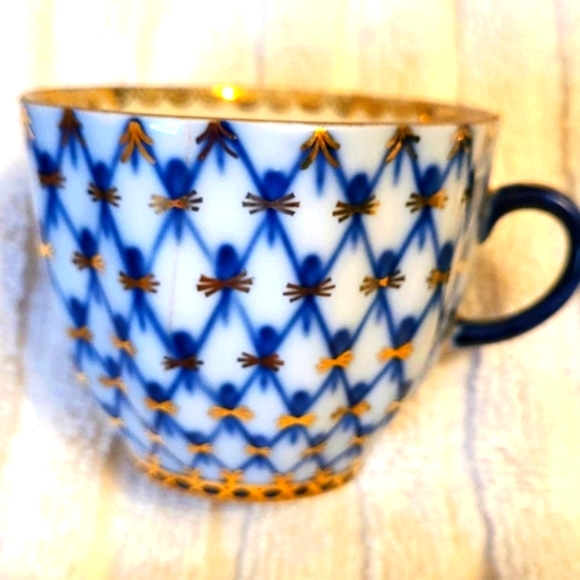 Russian Imperial Lomonosov tea cup set - Picture 4 of 5